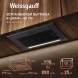 Вытяжка встраиваемая Weissgauff Box 450 PB BL черный управление: кнопочное (1 мотор)