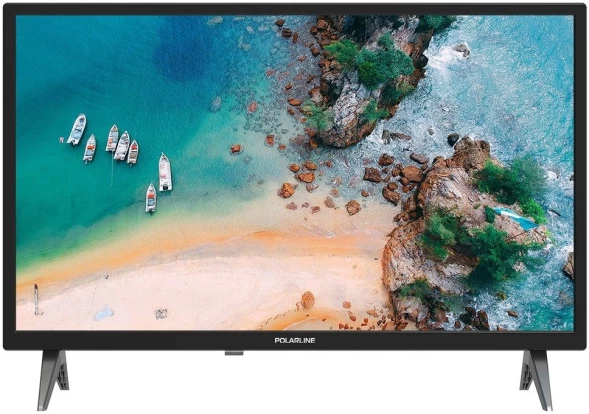Телевизор LED PolarLine 24&amp;quot; 24PL12TC черный HD 60Hz DVB-T DVB-T2 DVB-C DVB-S2 USB (RUS)