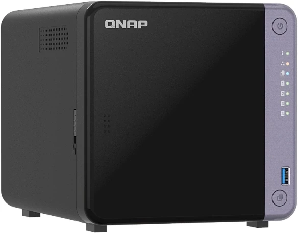 Сетевое хранилище NAS Qnap TS-432X-4G 4-bay настольный Alpine AL-524