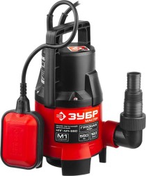 Насос дренажный Зубр НПГ-М1-550 550Вт 9600л/час