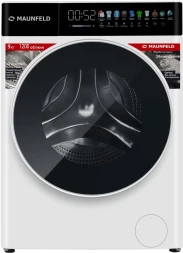 Стиральная машина Maunfeld MFWM129WH05 класс: A+++ загр.фронтальная макс.:9кг белый инвертер