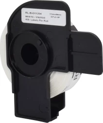 Картридж ленточный Cactus CS-DK11204 DK-11204 черный на белом для Brother P-touch QL-500, QL-550, QL-700, QL-800
