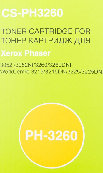 Картридж лазерный Cactus CS-PH3260 106R02778 черный (3000стр.) для Xerox Phaser 3052/3260/WC 3215/3225