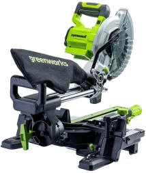 Торцовочная пила Greenworks GD24MS216 4800об/мин d=216мм