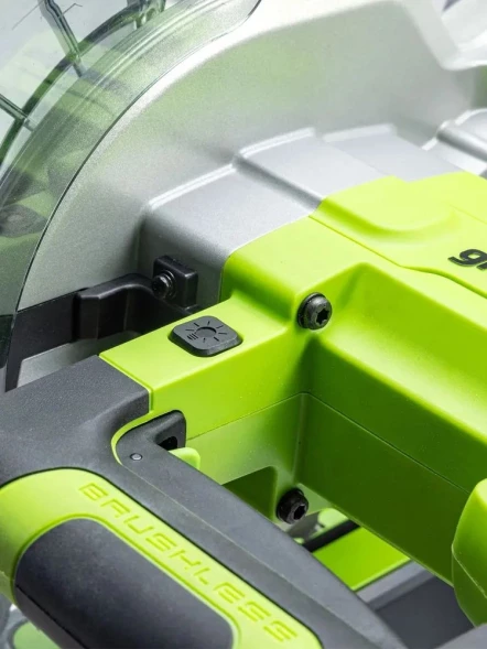Торцовочная пила Greenworks GD24MS216 4800об/мин d=216мм
