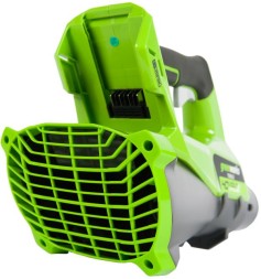 Воздуходувка Greenworks G40ABK4 пит.:от аккум. зеленый/черный