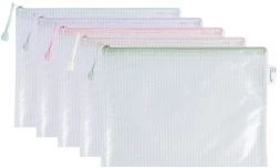 Папка на молнии ZIP Deli Colorful EF280 A4 ПВХ 0.23мм ассорти цвет молнии ассорти