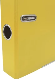 Папка-регистратор Silwerhof A4 50мм ПВХ/бумага желтый мет.окант. сборная (упак.:2шт)