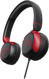Наушники с микрофоном HyperX Cloud Mini черный/красный накладные оголовье (7G8F4AA)