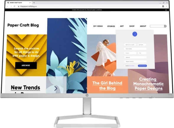 Монитор HP 23.8&amp;quot; Series 5 524sf черный IPS LED 16:9 HDMI матовая 300cd 178гр/178гр 1920x1080 100Hz VGA FHD 2.5кг