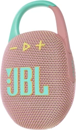 Колонка порт. JBL Clip 5 розовый 7W 1.0 BT 10м 1400mAh