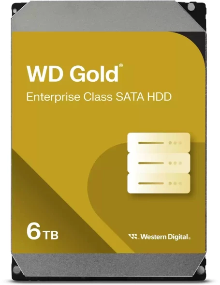 Жесткий диск WD SATA-III 6TB WD6004FRYZ Server Gold 512E (7200rpm) 256Mb 3.5&amp;quot;