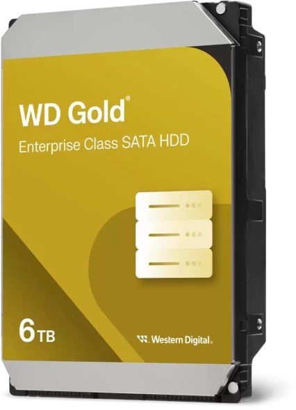 Жесткий диск WD SATA-III 6TB WD6004FRYZ Server Gold 512E (7200rpm) 256Mb 3.5&amp;quot;