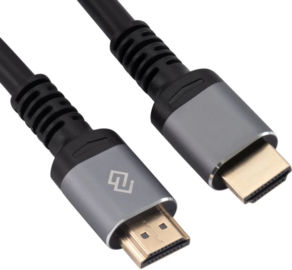 Кабель аудио-видео Digma D-HDMI-V2.0-5M HDMI (m)/HDMI (m) 5м. позолоч.конт. черный