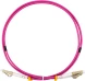 Патч-корд Rexant 50-2611-5 2x50/125 OM4 LC дуплекс-LC дуплекс 5м LSZH малиновый