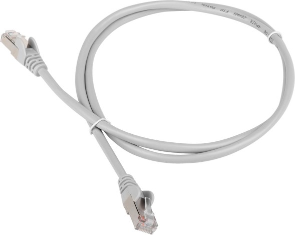 Патч-корд Lanmaster FTP TWT-45-45-3.0/S6-GY RJ-45 вил.-вилка RJ-45 кат.6 3м серый ПВХ