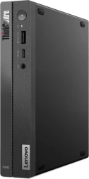 Неттоп Lenovo ThinkCentre Neo 50q Gen 4 i3 1215U (1.2) 8Gb SSD512Gb UHDG без ОС GbitEth WiFi BT 65W kb мышь клавиатура черный (12LN003LGP)