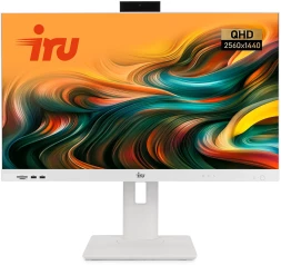 Моноблок IRU Strato 27&amp;quot; QHD i5 1235U (1.3) 16Gb SSD512Gb Iris Xe CR Windows 11 Pro GbitEth WiFi BT 65W Cam белый 2560x1440