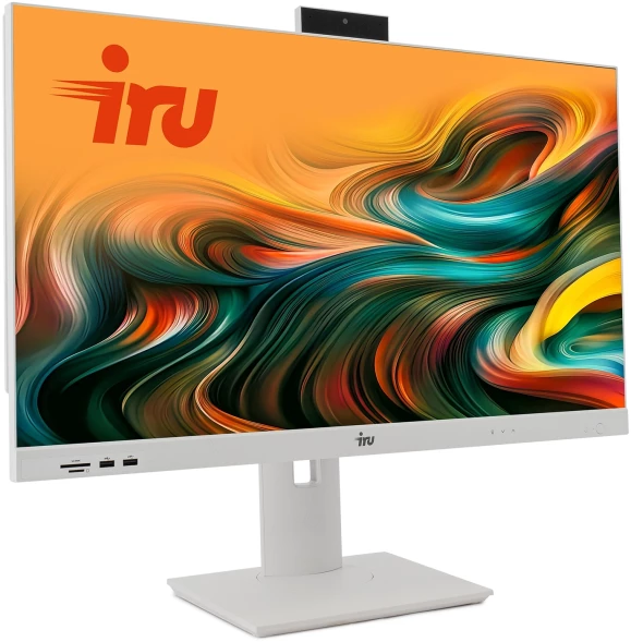 Моноблок IRU Strato 27&amp;quot; QHD i5 1235U (1.3) 16Gb SSD512Gb Iris Xe CR Windows 11 Pro GbitEth WiFi BT 65W Cam белый 2560x1440