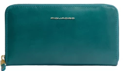 Кошелек женский Piquadro Blue Square PD1515B2R/OT3 бирюзовый натур.кожа