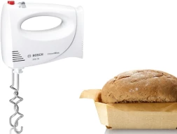 Миксер ручной Bosch MFQ3030 350Вт белый