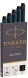 Картридж Parker Quink Z11 (1950382) черные чернила для ручек перьевых (5шт)