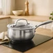 Ковш Rondell Calypso RDS-1670 1.5л. d=16см (с крышкой) стальной