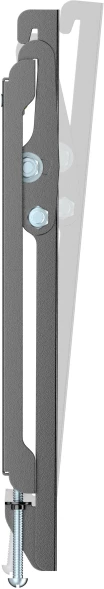 Кронштейн для телевизора Ultramounts UM847 черный 13&amp;quot;-43&amp;quot; макс.45кг настенный наклон