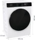 Стиральная машина Gorenje WD2PA854ADW/C класс: A++ загр.фронтальная макс.:8кг (с сушкой) белый инвертер
