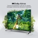 Телевизор QLED Digma 43&amp;quot; DM-LED43UQB31 Google TV Frameless Metal черный/черный 4K Ultra HD 60Hz MEMC DVB-T DVB-T2 DVB-C DVB-S DVB-S2 USB WiFi Smart TV