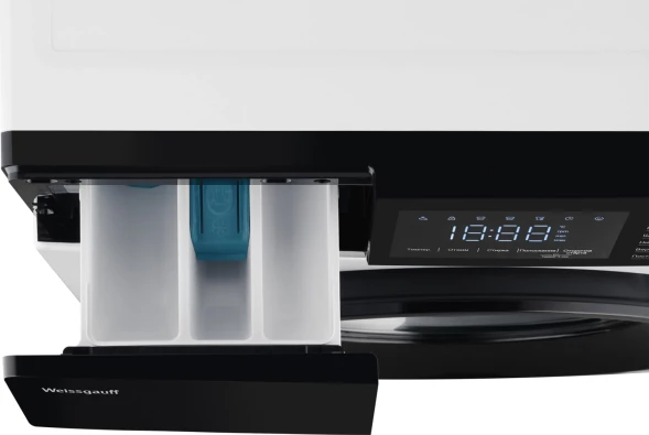 Стиральная машина Weissgauff WM 45127 Inverter Steam Touch класс: A+++ загр.фронтальная макс.:7кг белый