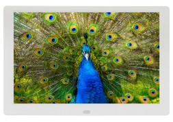 Фоторамка Digma 10.1&amp;quot; PF-1043 IPS 1280x800 белый пластик ПДУ Видео