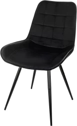 Стул для дома Бюрократ CH-K2_4 комплект 4шт черный Holland 75 металл черный на ножках (CH-K2_1/HL75_4)