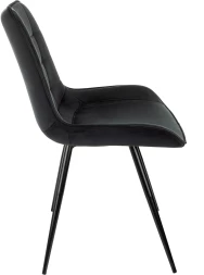 Стул для дома Бюрократ CH-K2_4 комплект 4шт черный Holland 75 металл черный на ножках (CH-K2_1/HL75_4)