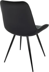 Стул для дома Бюрократ CH-K2_4 комплект 4шт черный Holland 75 металл черный на ножках (CH-K2_1/HL75_4)