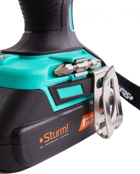 Дрель-шуруповерт Sturm! CD3618 аккум. патрон:быстрозажимной (кейс в комплекте)