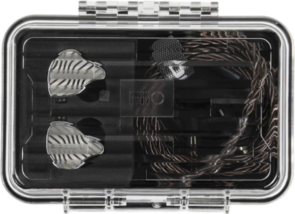 Наушники внутриканальные Fiio JH3 1.2м черный проводные в ушной раковине (80001881)