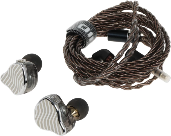 Наушники внутриканальные Fiio JH3 1.2м черный проводные в ушной раковине (80001881)