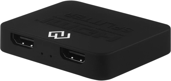 Сплиттер аудио-видео Digma DHSP-v1.4x2PS HDMI (f)/2хHDMI (f) черный