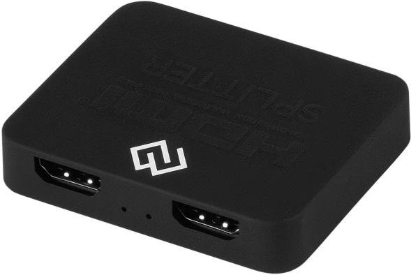 Сплиттер аудио-видео Digma DHSP-v1.4x2PS HDMI (f)/2хHDMI (f) черный
