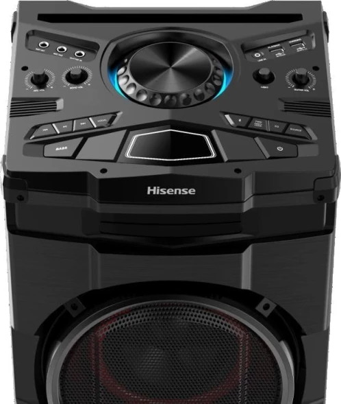 Минисистема Hisense Party rockstar 1600 черный 800Вт FM USB BT