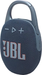 Колонка порт. JBL Clip 5 синий 7W Mono BT 10м 1400mAh (JBLCLIP5BLU)