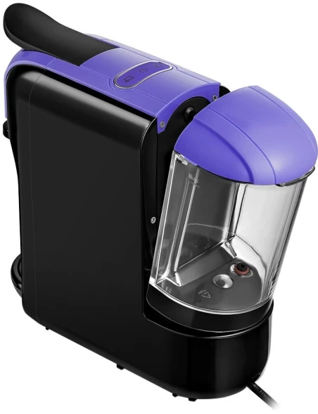 Кофемашина Kitfort КТ-7105-1 1450Вт черный/фиолетовый