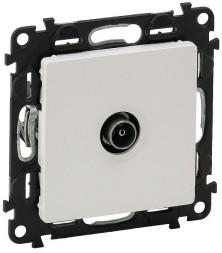 Розетка телев. Legrand Valena Life 753451 скрыт. белый