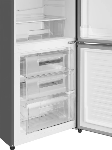 Холодильник Weissgauff WRK 1800 Defrost 2-хкамерн. серый