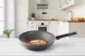 Сковорода ВОК (WOK) Tefal Natural Cook 04213628 круглая 28см покрытие: Mineralia+ non-stick ручка несъемная (без крышки) серый