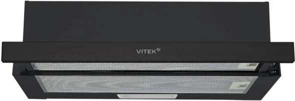 Вытяжка встраиваемая Vitek VT-TH 6020 BK черный управление: механическое (1 мотор)