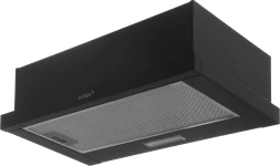 Вытяжка встраиваемая Vitek VT-TH 6020 BK черный управление: механическое (1 мотор)
