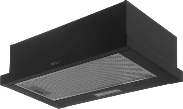 Вытяжка встраиваемая Vitek VT-TH 6020 BK черный управление: механическое (1 мотор)