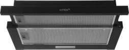 Вытяжка встраиваемая Vitek VT-TH 6020 BK черный управление: механическое (1 мотор)